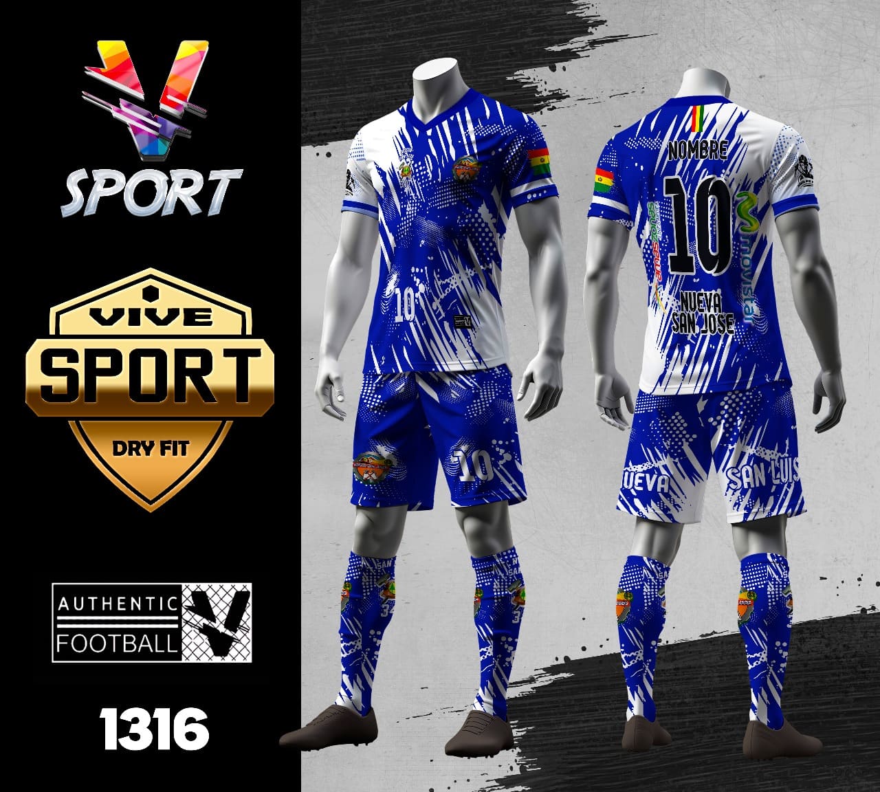 polera y corto sublimado