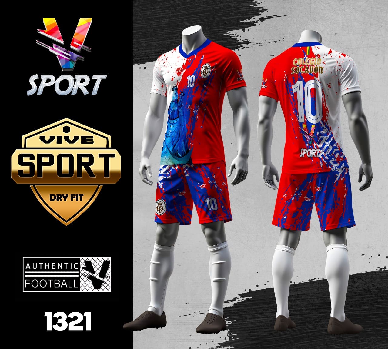 polera y corto sublimado